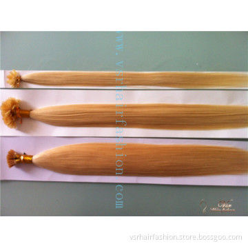 Virgin Hair Extension/Pre-Boned Hair/U-Tip Human Hair Extension/Remy Hair